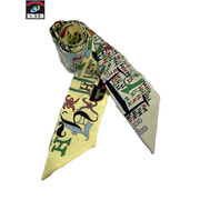 小物 ツイリー 総柄 シルク