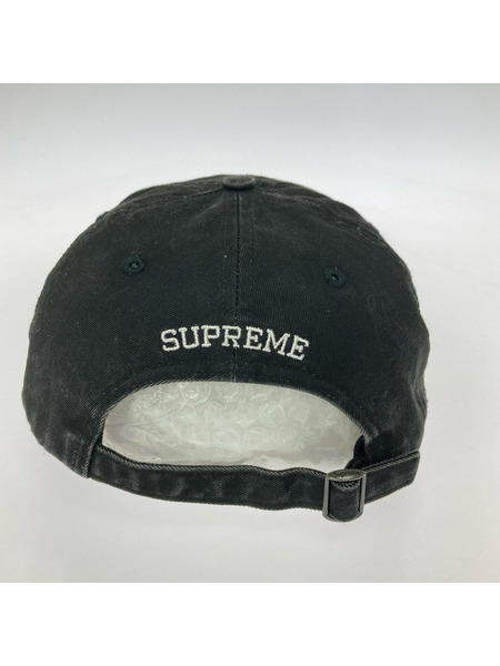 Supreme キャップ pigment coated s logo 6-panel