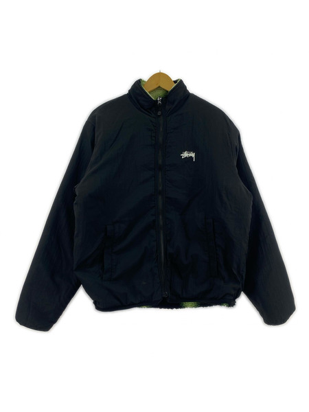 STUSSY リバーシブルジャケット S ブラック