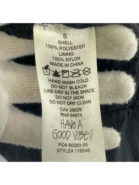 STUSSY リバーシブルジャケット S ブラック