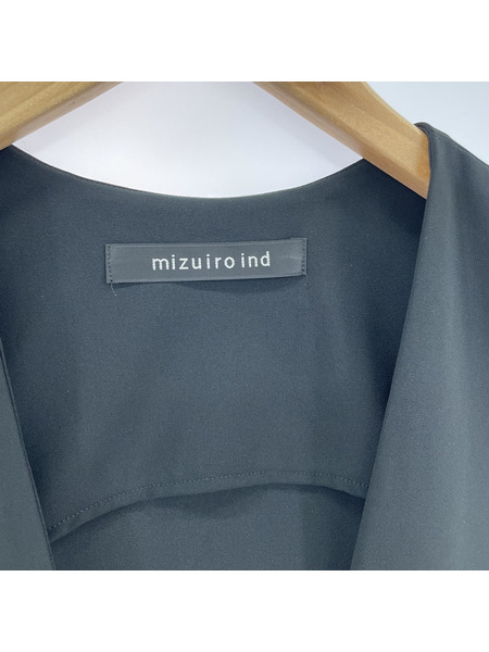 mizuiroind ジャケット ノースリーブ 黒[値下]