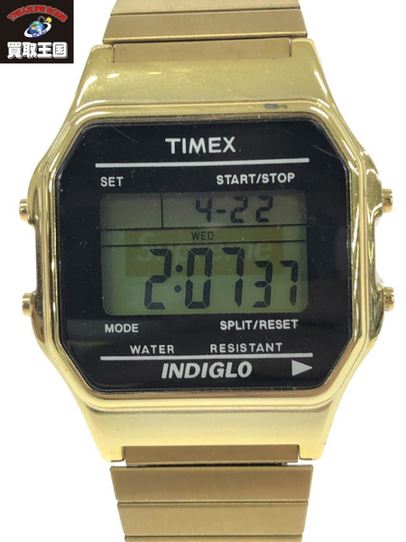 Supreme Timex Digital Watch 2個セット(金、銀)