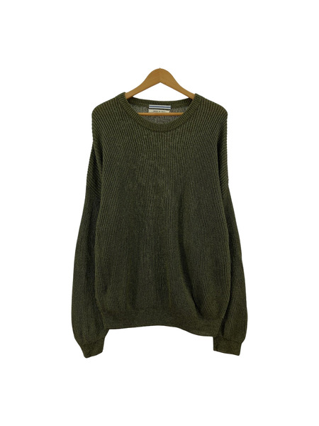 Cristaseya WASHI PAPER SWEATER XXL カーキ