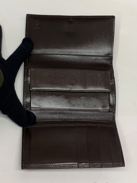 FENDI ズッカ柄 3つ折り財布 本体のみ フェンディ ウォレット ミドルウォレット