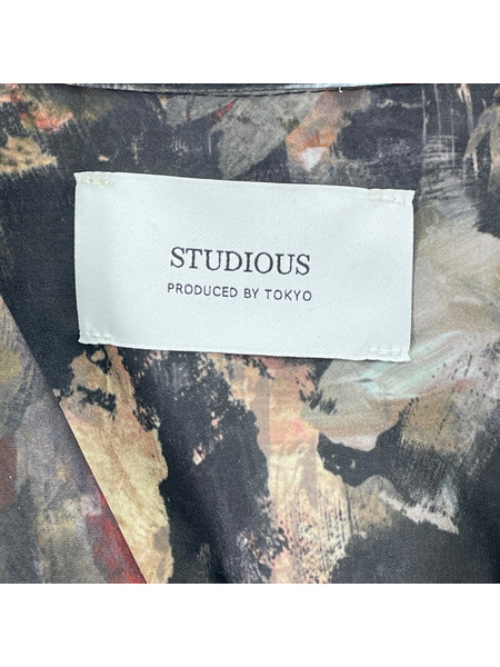 STUDIOUS 長袖シャツ 総柄 （２）