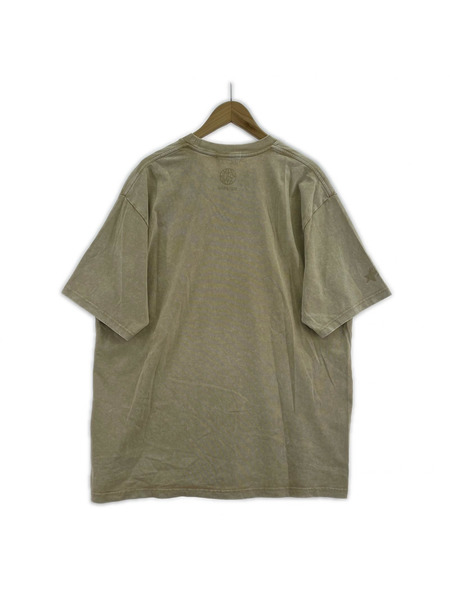 A BATHING APE 半袖Tシャツ・カットソー KIDSUPER/ガーメントダイ/TEE/ベージュ