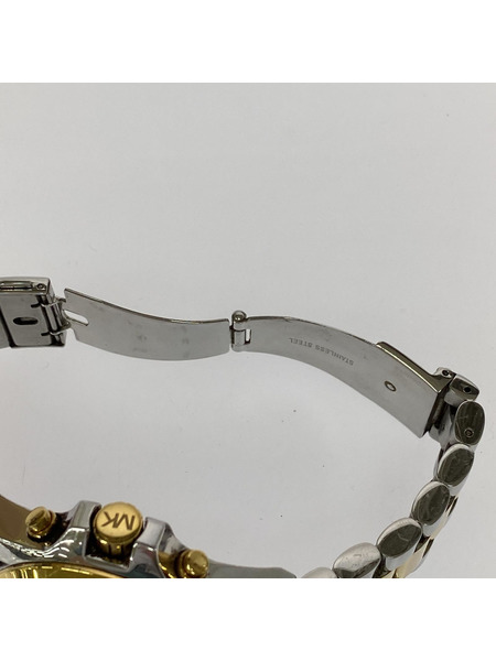 MICHAEL KORS メンズ時計 クォーツ Bradshaw クロノグラフ ゴールドネイビー