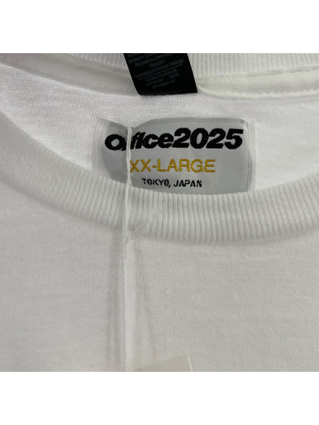 DIGAWEL 半袖Tシャツ・カットソー 25ss Office  ホワイト XXL