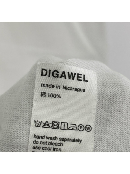 DIGAWEL 半袖Tシャツ・カットソー 25ss Office  ホワイト XXL