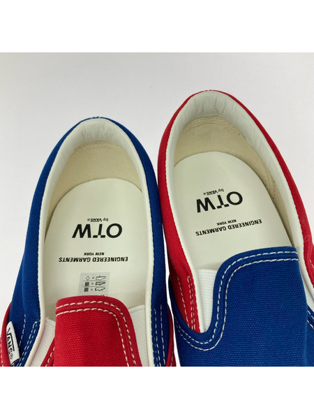 VANS スニーカー ×Engineered Garments Slip-On バイカラー