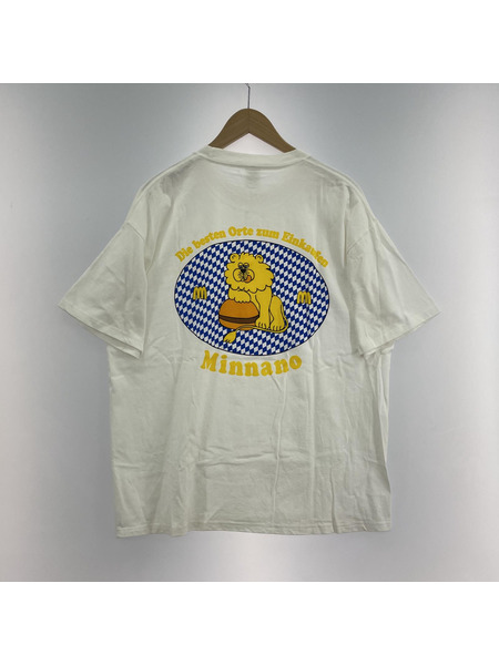 半袖Tシャツ・カットソー MINNANO LCB OTL Tee L ホワイト[値下]