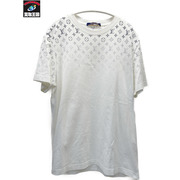 LV モノグラムグラディエントTシャツ L ホワイト RM252MQ FSV HQY42W