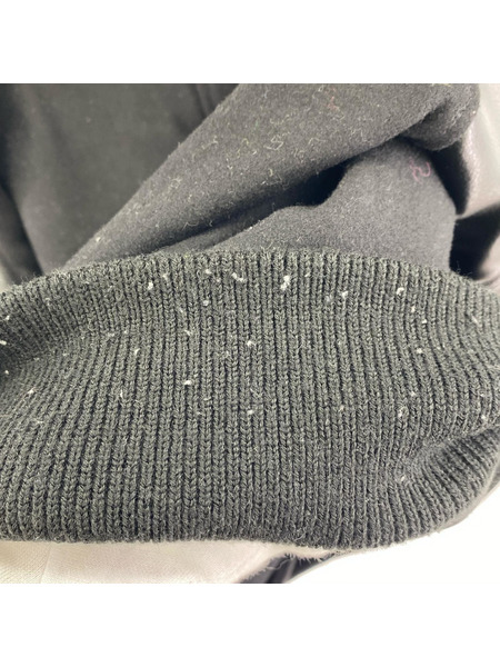 WTAPS ブルゾン・ジャンパー VARSITY JACKET WOOL MELTON TOON/黒/02