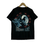 OLD・VINTAGE 半袖Tシャツ・カットソー 90s Bruce Lee グラフィックプリントTee (M)
