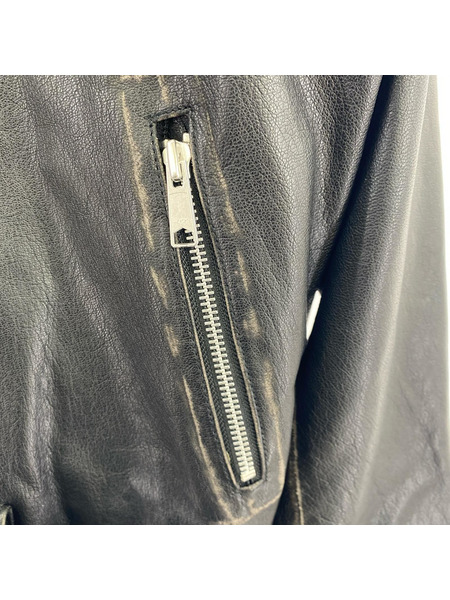 レザージャケット BREATH WASH LEATHER SINGLE RIDERS JACKET