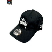 STUSSY 25AW BIG STOCK MID DEPTH CAP BLACK