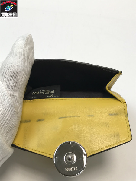 FENDI フェンディ エフイズフェンディ ズッカ コンパクトウォレット 三つ折り財布