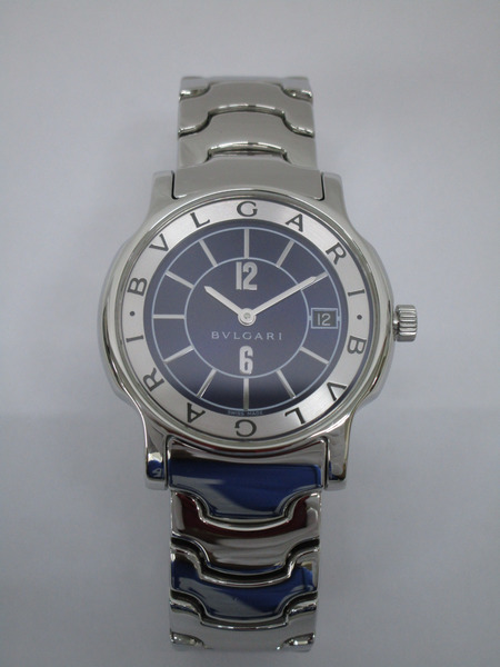 ブルガリ/ソロテンポ/ST35S/電池交換・仕上げ ボーイズQZ