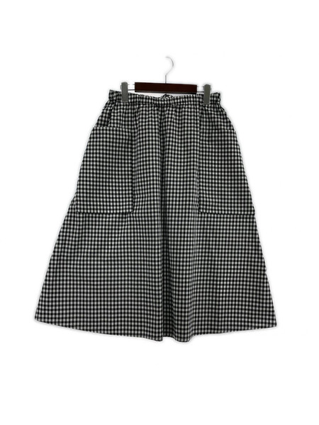 ロングスカート r&d.m.co-ギンガムチェックスカート