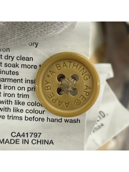 A BATHING APE ブルゾン・ジャンパー 迷彩シャツジャケット 茶 ?