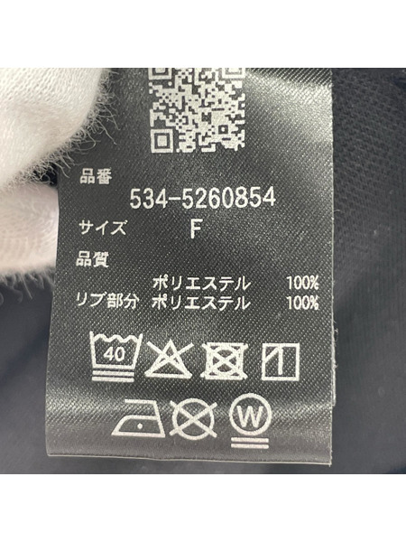 パーカー LE PHIL SPORTS テックダンボールジャージフーディ 黒