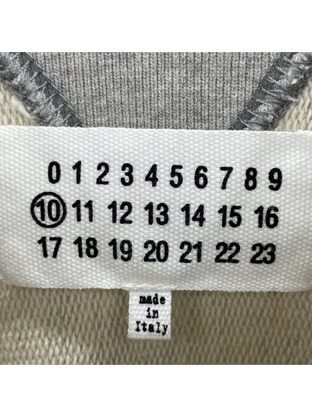 MAISON MARGIELA 21AW CROPPED SHRUNKEN SWEAT S50GU0180