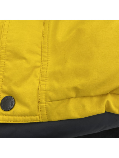 THE NORTH FACE MOUNTAIN DOWN JACKET YELLOW SIZE:L GORE-TEX
