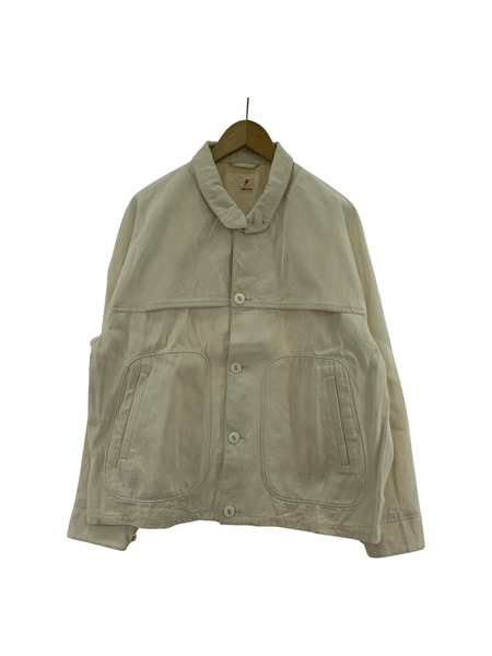 . ジャケット PERIOD FEATURES カバーオール ホワイト[値下]