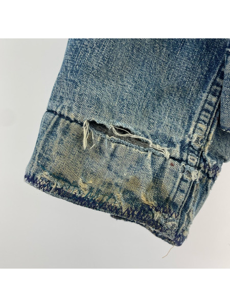 OLD・VINTAGE デニムジャケット ANVIL ブランケットデニムブルゾン