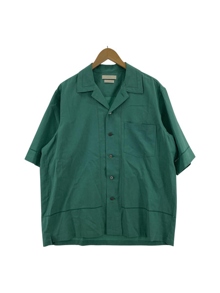 YOKE 半袖シャツ 24SS HEMBROIDERY OPEN COLLAR SHIRT 2[値下]