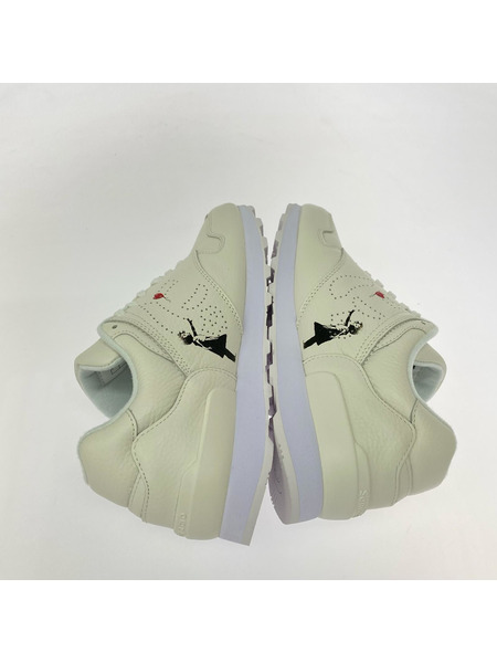 SANGACIO スニーカー × バンクシー PURE WHITE 24.0