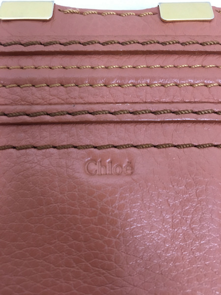 Chloe クロエ ラウンドファスナー長財布 ピンク[値下]