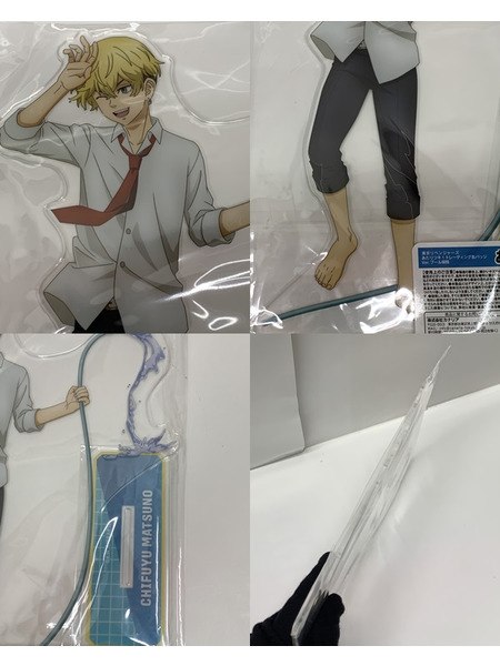 東リベ 缶バッジくじ Ver. プール掃除 あたり賞５ BIGスタンド 松野千冬 未開封 東京リベンジャーズ アクリルスタンド アクスタ[値下]