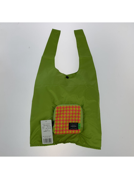 PORTER ソノ他バッグ ×X-girl GROCERY BAG 緑