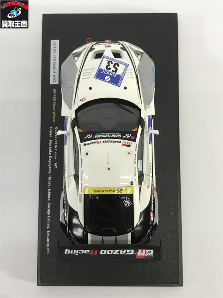1/43 EBBRO LEXUS LFA CODE X  #53 GAZOO RACING 2015