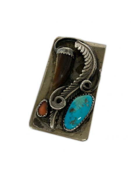 OLD・VINTAGE ソノ他 ナバホ族 マネークリップ