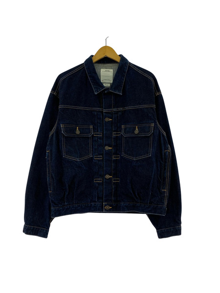 VISVIM デニムジャケット SS 101XX JKT UNWASHED 2