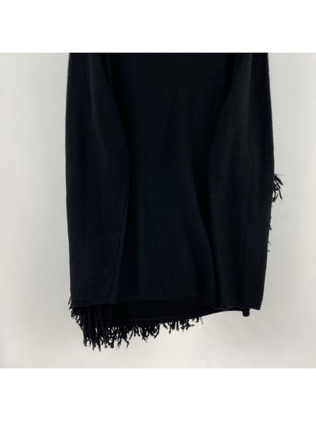 COMME des GARCONS ニット・セーター HOMME PLUS 23AW ウール フリンジ(M)