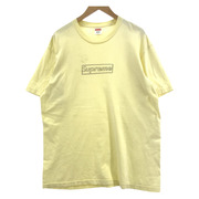 Supreme 21SS KAWS Chalk Logo Tee (L) 黄