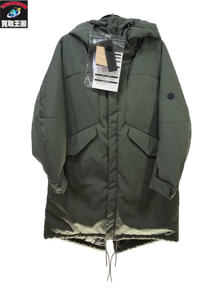 LANTERN HEATING HOODED COAT/2/カーキ/ﾊﾞｯﾃﾘｰ付き/ランタン[値下]