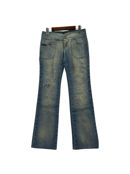 ドルチェ&ガッバーナ　ダメージデニム ジーンズ DOLCE&GABBANA デニム ダメージジーンズ DOLCE&GABBANA - D&G ダメージ