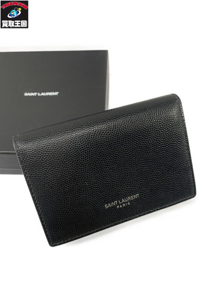 SAINT LAURENT 469338 名刺入れ 黒