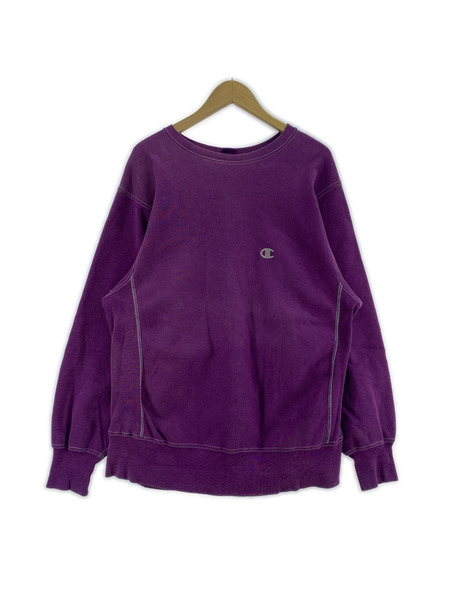 Champion スウェット・トレーナー REVERSE WEAVE プルオーバースウェット PUR (XL)