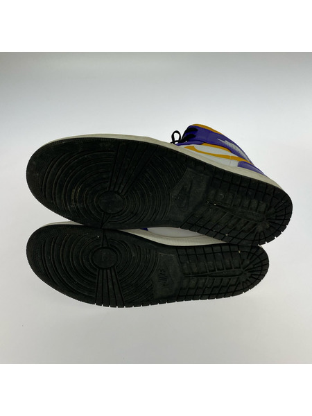 NIKE スニーカー Air Jordan 1 Mid "Lakers" (28cm)