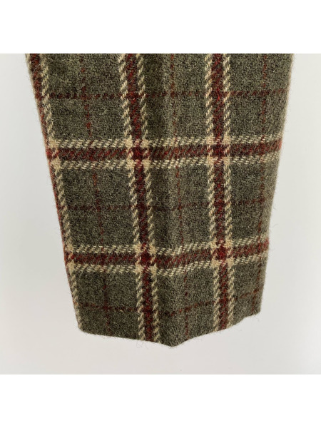 BEAMS BOY パンツ Harris Tweed チェックパンツ
