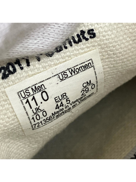 VANS スニーカー VANS ピーナッツ スヌーピー 29.0
