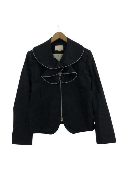 ORIMI FRILL SUITING BLOUSON 1 ブラック A24803