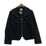 ORIMI FRILL SUITING BLOUSON 1 ブラック A24803