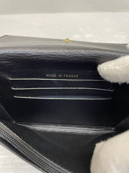 CHANEL ココマーク 1スナップ コンパクトウォレット ブラック