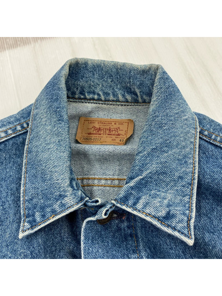 Levi's デニムジャケット USA製 Lot70505